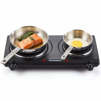 Elite Gourmet EDB-302BF# Double Burner